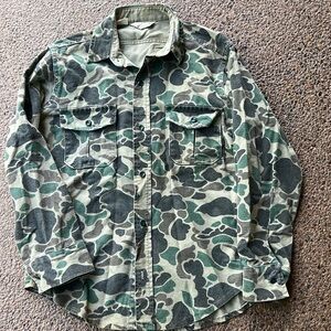 Vintage Cabelas camo shirt.